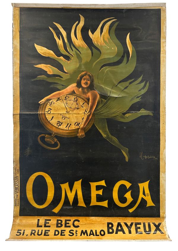 OMEGA: A FRENCH VINTAGE SHOP POSTER