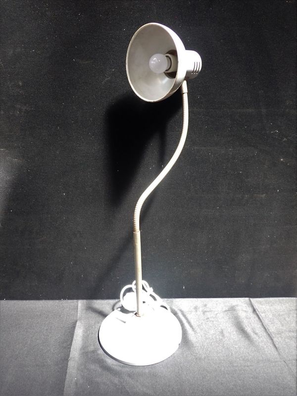 A MID-CENTURY POLISH INDUSTRIAL DESK LAMP