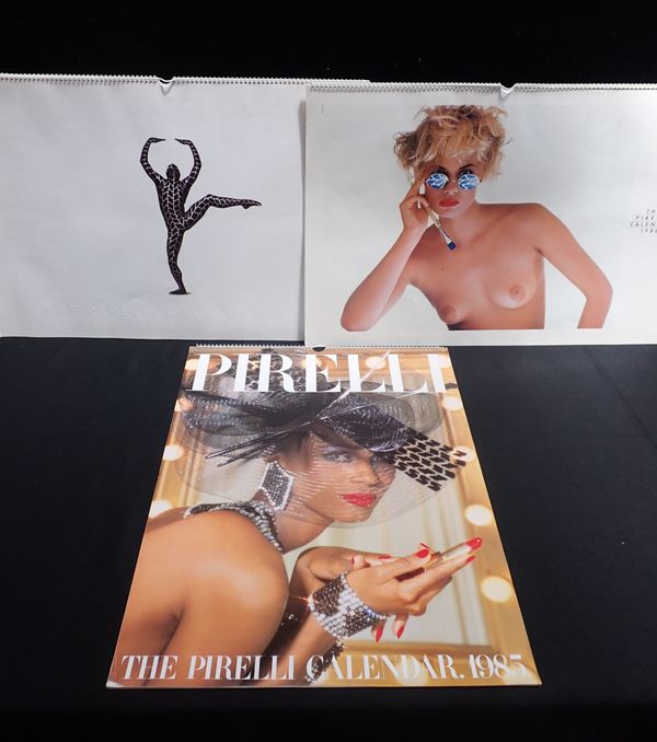 THREE PIRELLI CALENDARS