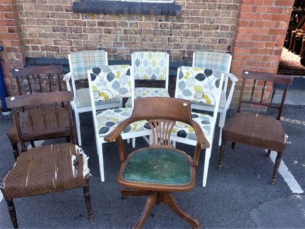 PART SET OF GORDON RUSSELL DINING CHAIRS