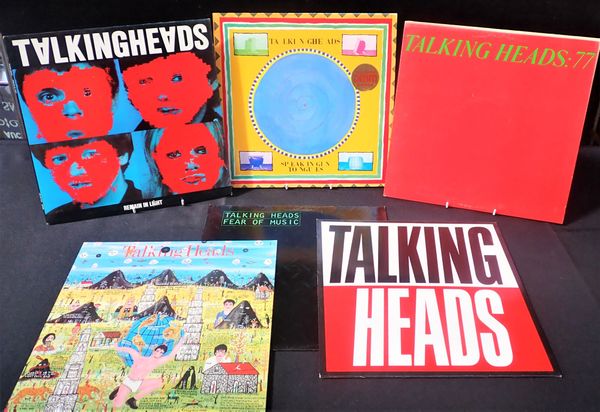 6 TALKING HEADS VINYL ALBUMS