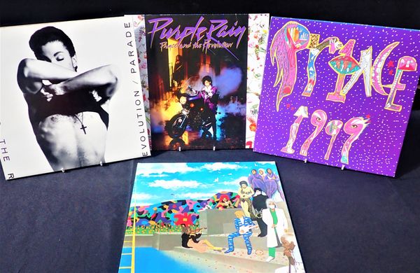 4 PRINCE AND THE REVOLUTION VINYL ALBUMS