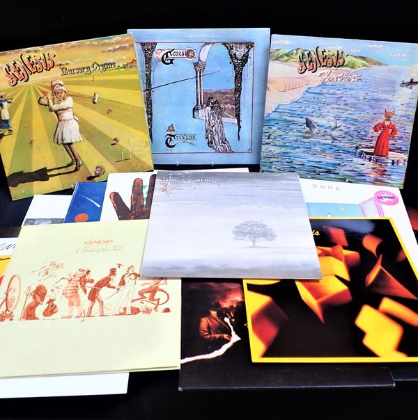 14 GENESIS VINYL RECORDS