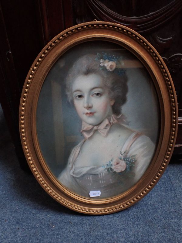 LATE 18TH CENTURY PORTRAIT OF A LADY