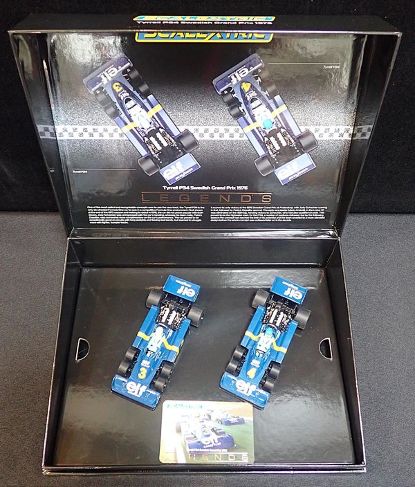 SCALEXTRIC LEGENDS 'TYRRELL P34 SWEDISH GRAND PRIX 1976' TWIN SET
