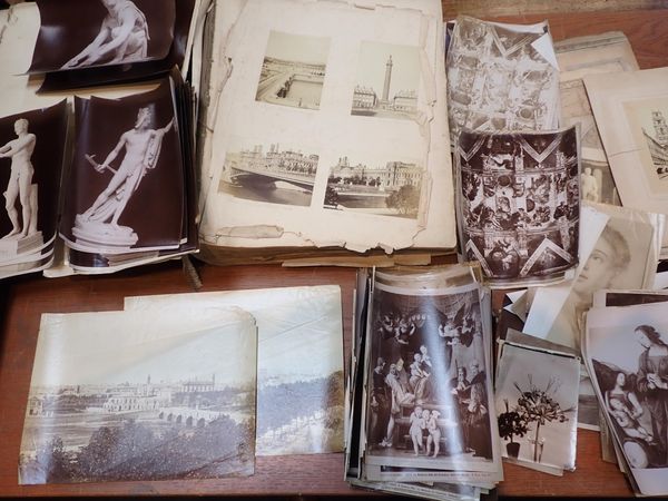 A 19th CENTURY 'GRAND TOUR' PHOTOGRAPH ALBUM
