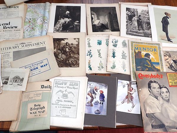 A QUANTITY OF EPHEMERA