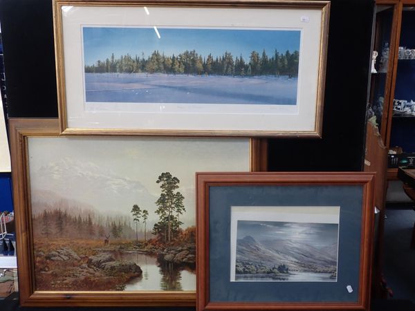 THREE LANDSCAPE PRINTS