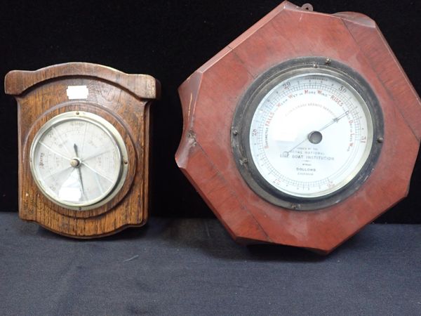 A DOLLAND RNLI FISHERMAN'S BAROMETER