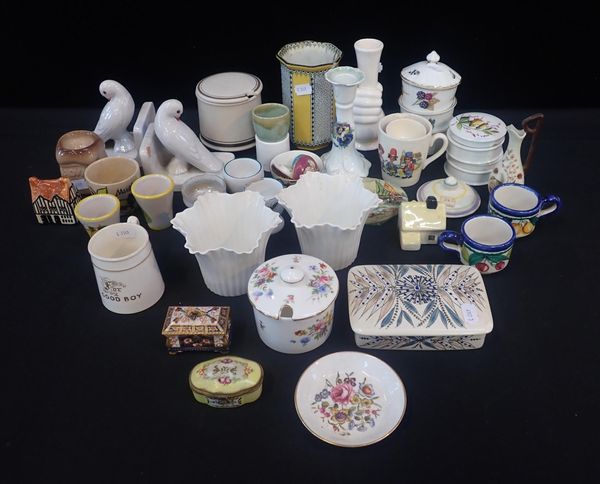 A COLLECTION OF DOMESTIC CERAMICS