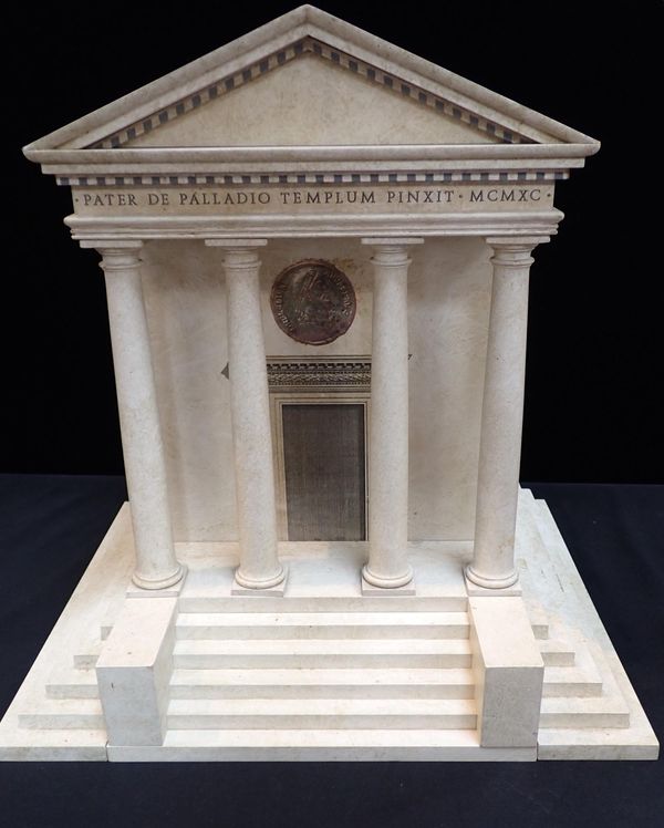 THE DOWN HOUSE, PENZANCE: A TIM SCOTT PALLADIAN TEMPLE BOX