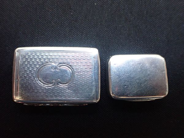 A VICTORIAN SILVER VINAIGRETTE