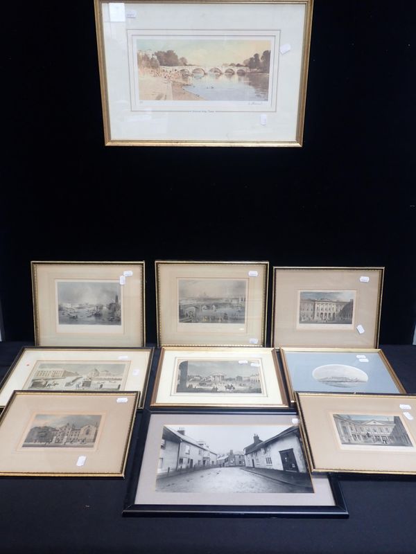 A COLLECTION OF TOPOGRAPHICAL PRINTS