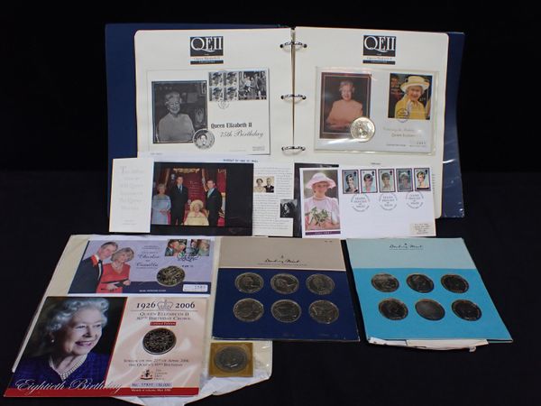 A COLLECTION OF ROYAL FAMILY COMMEMORATIVE COIN COVERS