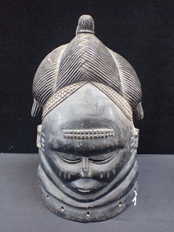 A MENDE OR TEMNE BUNDU HELMET MASK