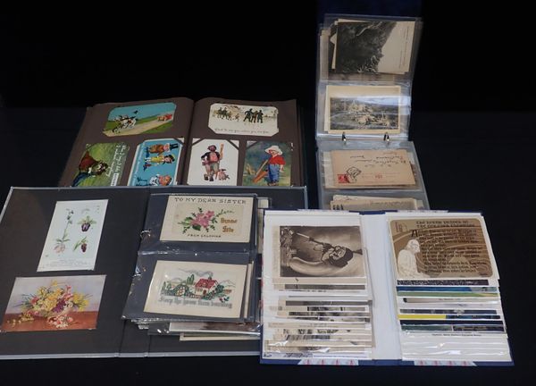 A QUANTITY OF POSTCARDS