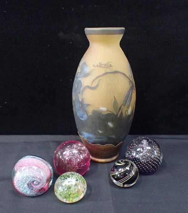 A COLLECTION OF PAPERWEIGHTS