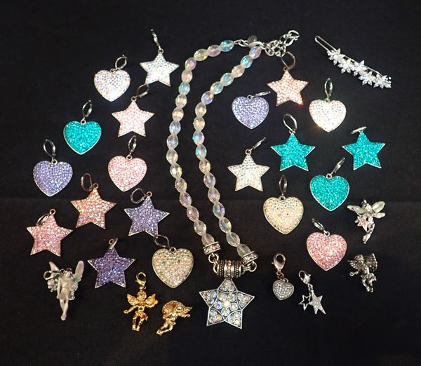 A COLLECTION OF KIRKS FOLLY JEWELLERY