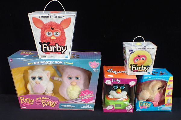 A COLLECTION OF BOXED FURBIES