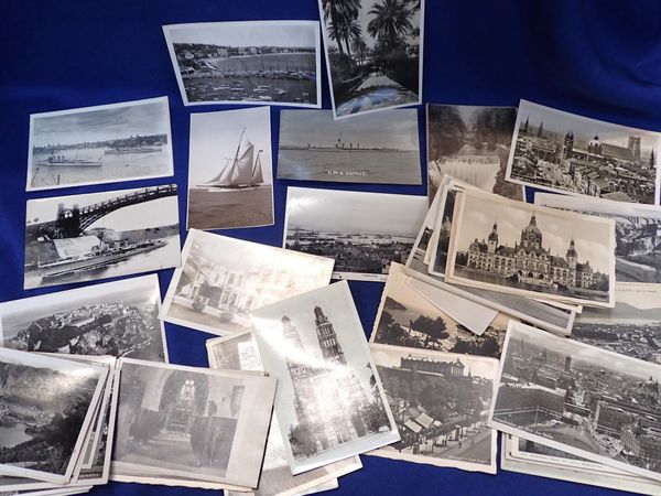 VARIOUS POSTCARDS, ONE BEKEN & SON, COWES