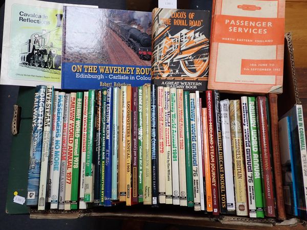 A COLLECTION OF RAILWAY INTEREST BOOKS