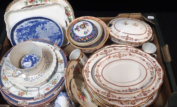 A PART COPELAND IVANHOE DINNER SERVICE