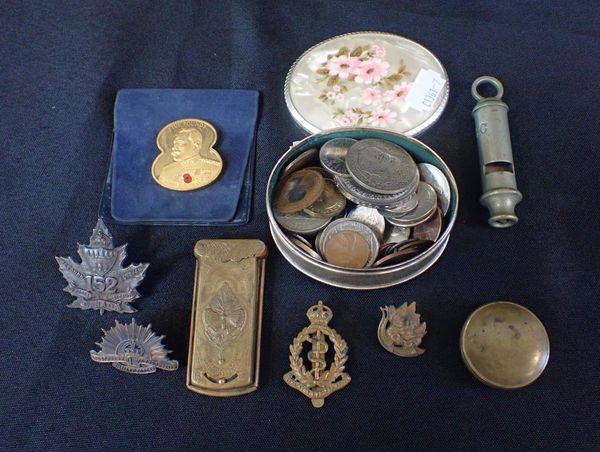 A CANADIAN 152nd OVERSEAS BATTALION BADGE