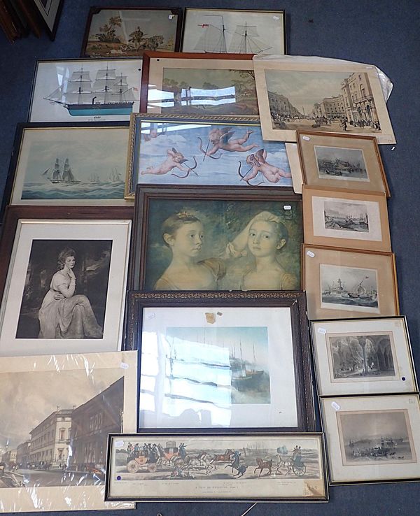 A VICTORIAN WOOL WORK PICTURE