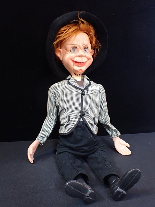 A VINTAGE PARLANCHIN PLASTIC VENTRILOQUIST'S DUMMY