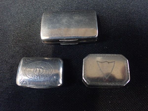 A SILVER VINAIGRETTE, THROPP & TAYLOR