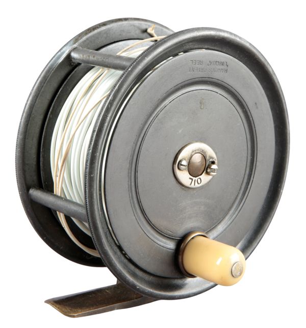 HARDY UNIQUA: A 4 1/4" WIDE SPOOL SALMON FLY REEL