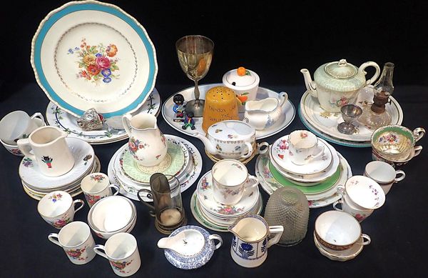 A COLLECTION OF CERAMICS AND OTHER WARES