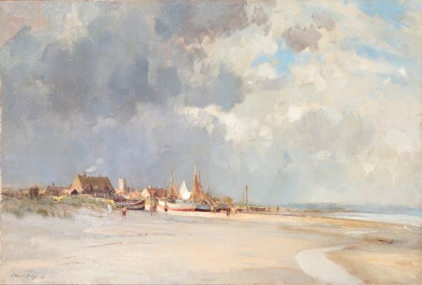 *EDWARD SEAGO (1910-1974) 'Gathering Storm, Norfolk Coast’