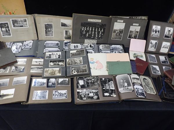 A COLLECTION OF VINTAGE PHOTOGRAPH ALBUMS, 1920s AND LATER