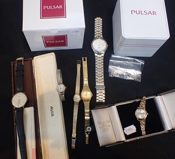 A PULSAR GENTS' WRISTWATCH