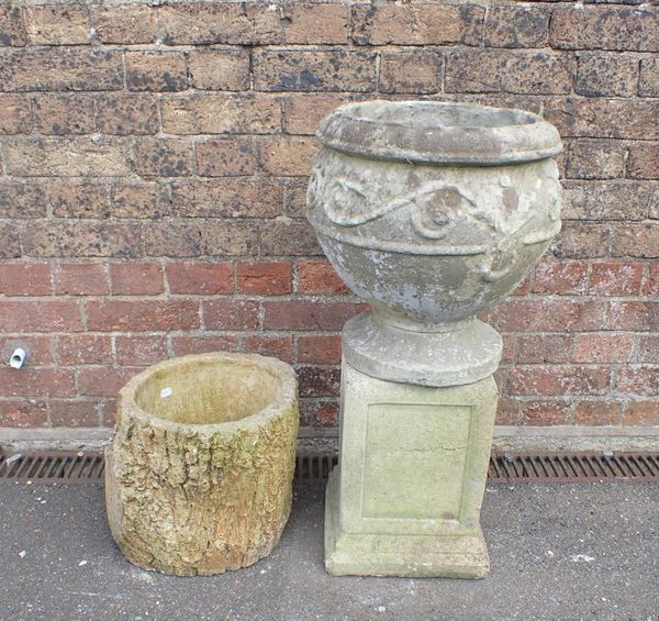 A GARDEN URN