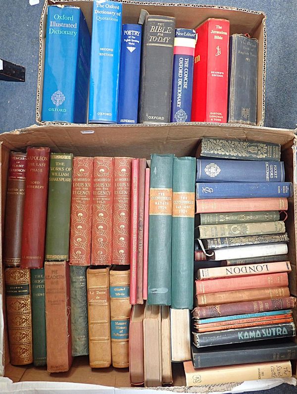 A COLLECTION OF BOOKS