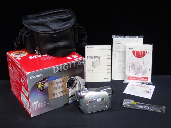 CANON MV630i DIGITAL VIDEO CAMCORDER