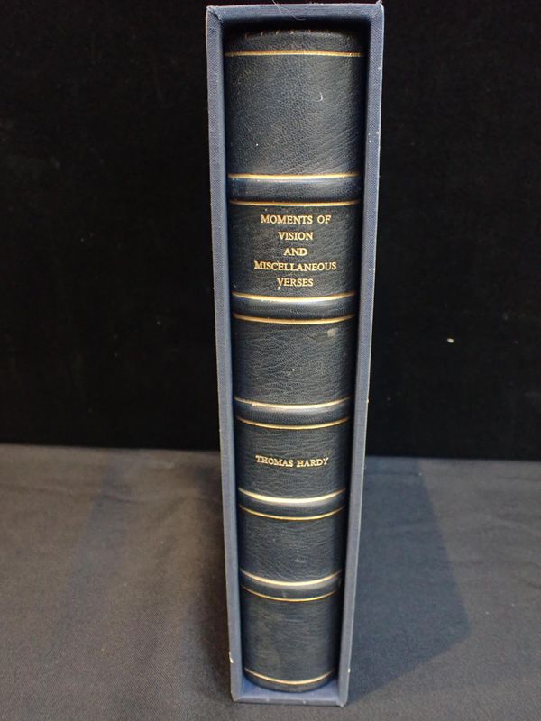 THOMAS HARDY: MOMENTS OF VISION AND MISCELLANEOUS VERSES