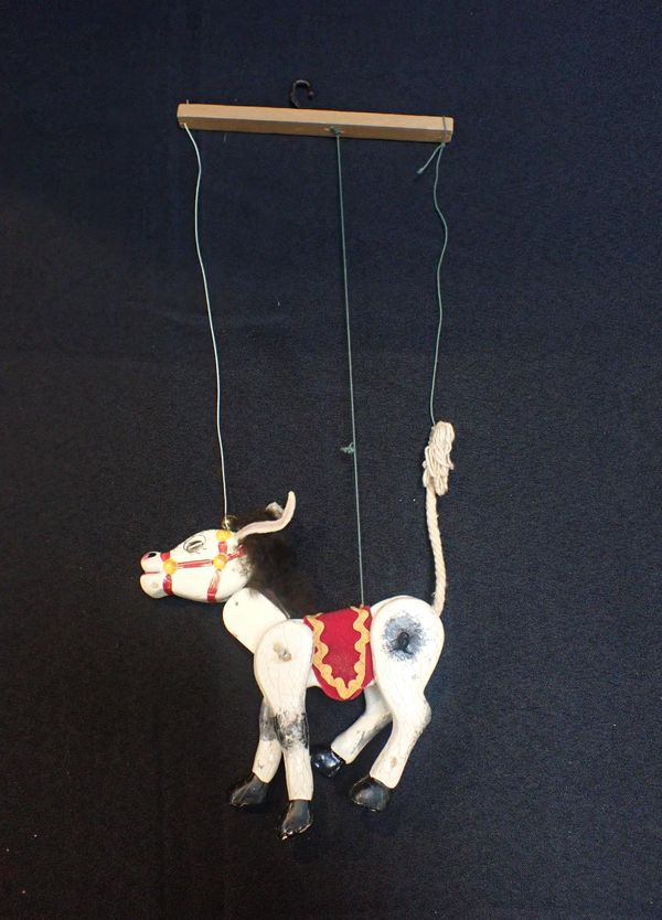 A VINTAGE MUFFIN THE MULE PUPPET