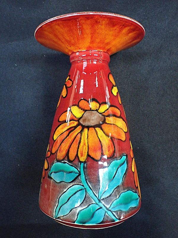 A POOLE POTTERY VASE