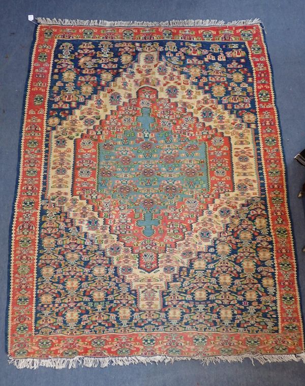 A QASHQAI KELIM RUG