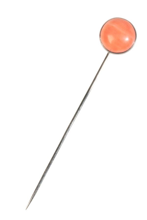 A CORAL STICK PIN