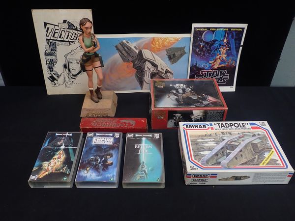 ORIGINAL 'STAR WARS' TRILOGY VHS 'SPECIAL WIDE SCREEN EDITION' TAPES