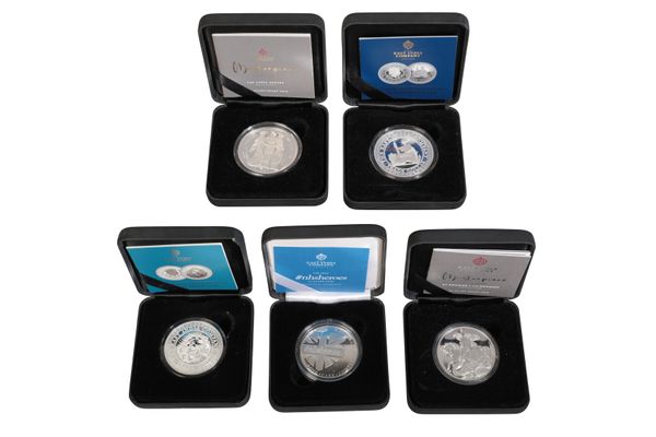 THE EAST INDIA CO. MASTERPIECE 2021 "THREE GRACES" SILVER PROOF COIN