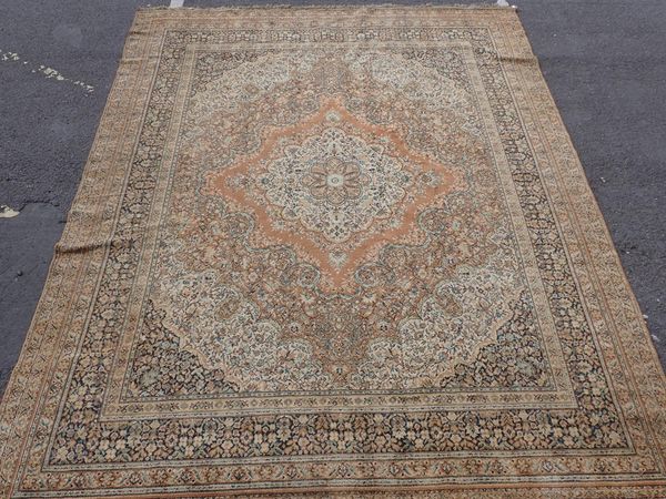 A LARGE 'KASOHAR' MACHINE MADE CARPET