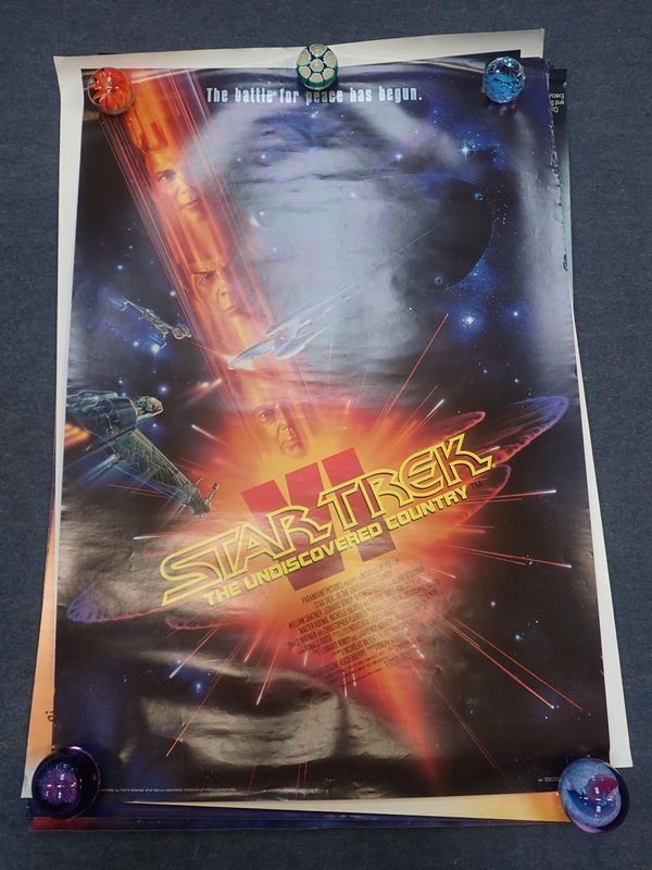 STAR TREK: EIGHT FILM POSTERS