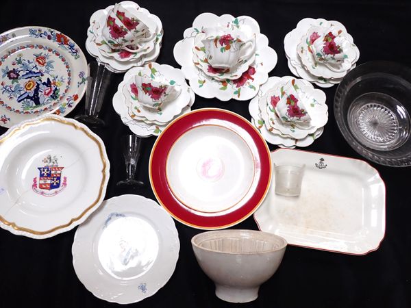 A WILEMAN & Co 'FOLEY' PART TEA SERVICE