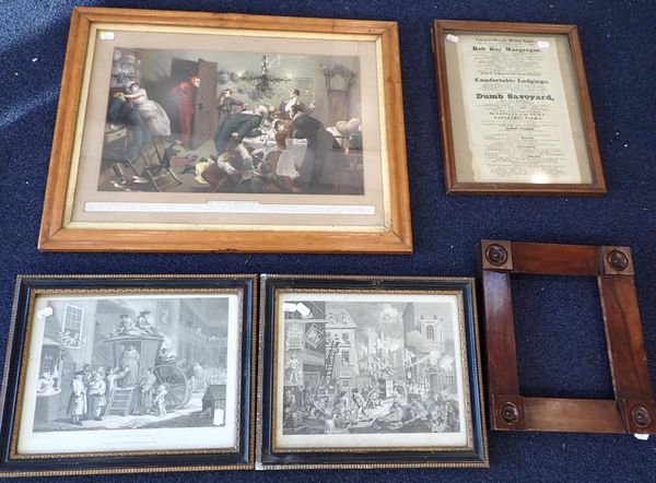 A VICTORIAN CHROMOLITHOGRAPH; 'AN AWFUL APPARITION'