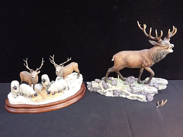 BORDER FINE ARTS; 'WINTER GUESTS'